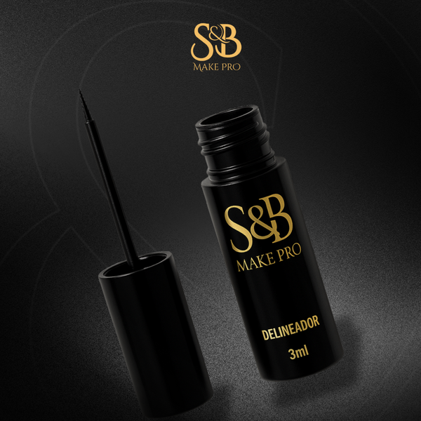 Delineador Líquido S&B Make - Preto