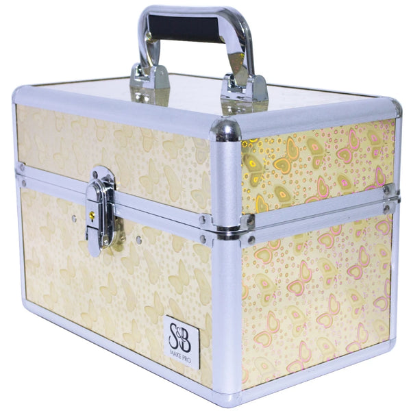 Maleta Maquiagem Profissional c/ Chaves S&B Make - Grande