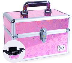 Maleta Maquiagem Profissional c/ Chaves S&B Make - Grande