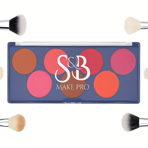 Paleta 2 em 1 Blush e Contorno S&B Make