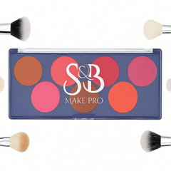 Paleta 2 em 1 Blush e Contorno S&B Make