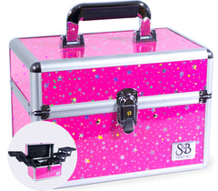 Maleta Maquiagem Profissional c/ Chaves S&B Make - Grande