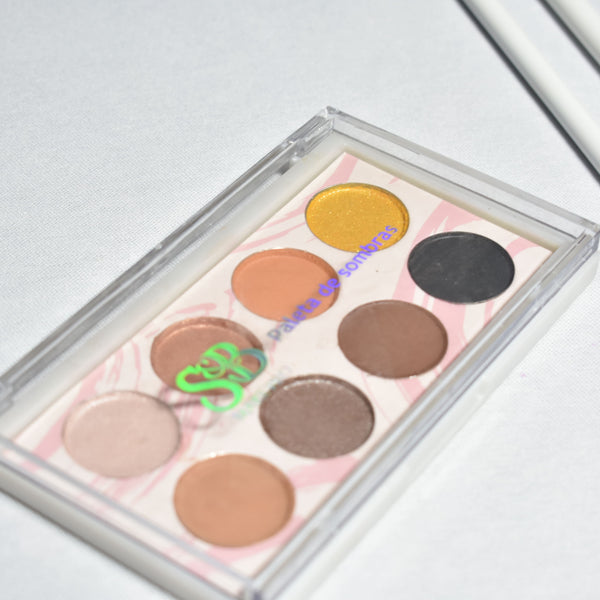 Paleta de sombras Pocket S&B Make -  8 cores